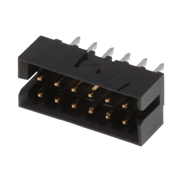 Molex MGrid Hdr Shrd Vt W/Lck .38AuLF 12Ckt - 87831-1241