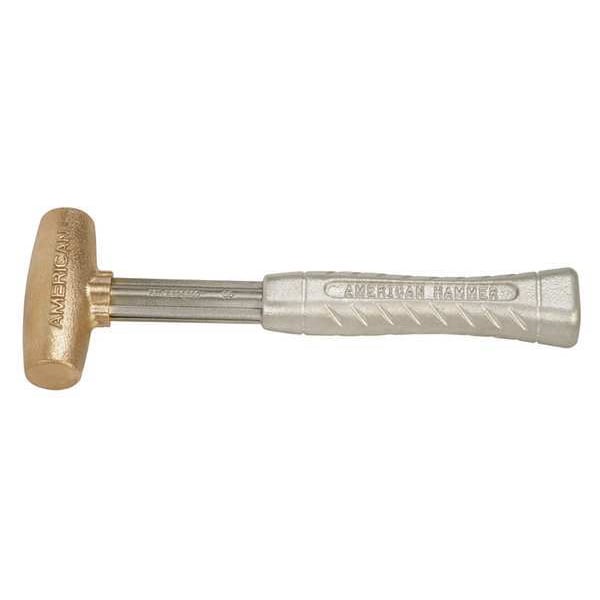 American Hammer Sledge Hammer, 2 lb., 12 In, Aluminum - AM2BZAG