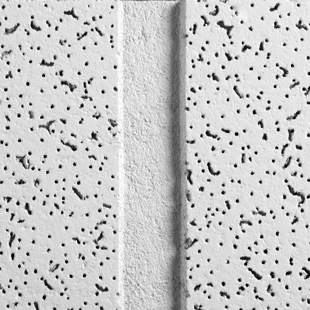 Armstrong World Ceiling Tiles: White, Wet-Formed Mineral Fiber, 24, 24 - 1910A