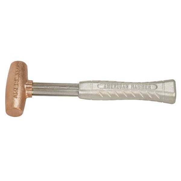 American Hammer Sledge Hammer, 2 lb., 12 In, Aluminum - AM2CUAG