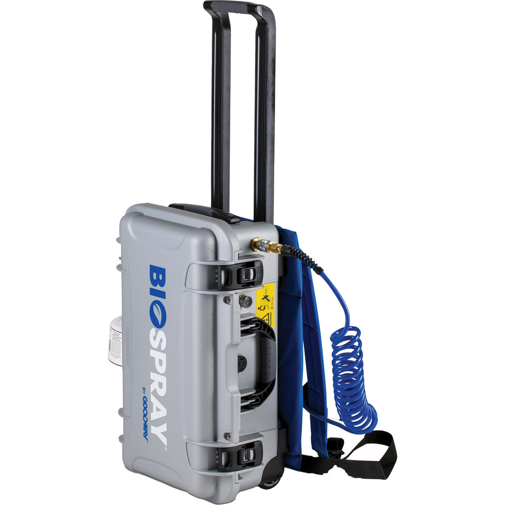 Garsite Electrostatic Sanitizing Equipment: For Use With: EPA List N: Registered Disinfectants; Material: Plastic, Metal; Includes: 25' Electric Power Cord, 2.5 Gallon Storage Capacity, 6' Spray Hose, One Year (Limited) Warranty - MA-2