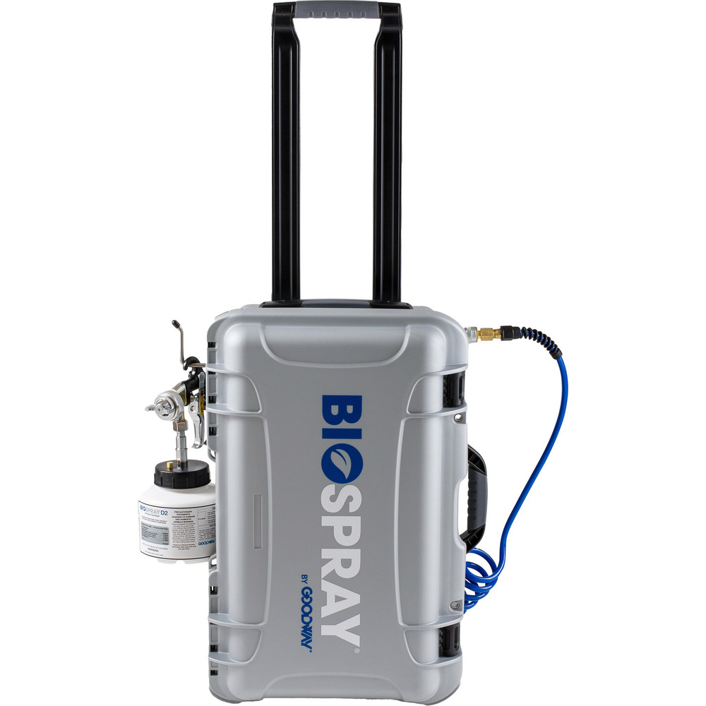 Garsite Electrostatic Sanitizing Equipment: For Use With: EPA List N: Registered Disinfectants; Material: Plastic, Metal; Includes: 25' Electric Power Cord, 2.5 Gallon Storage Capacity, 6' Spray Hose, One Year (Limited) Warranty - MA-2