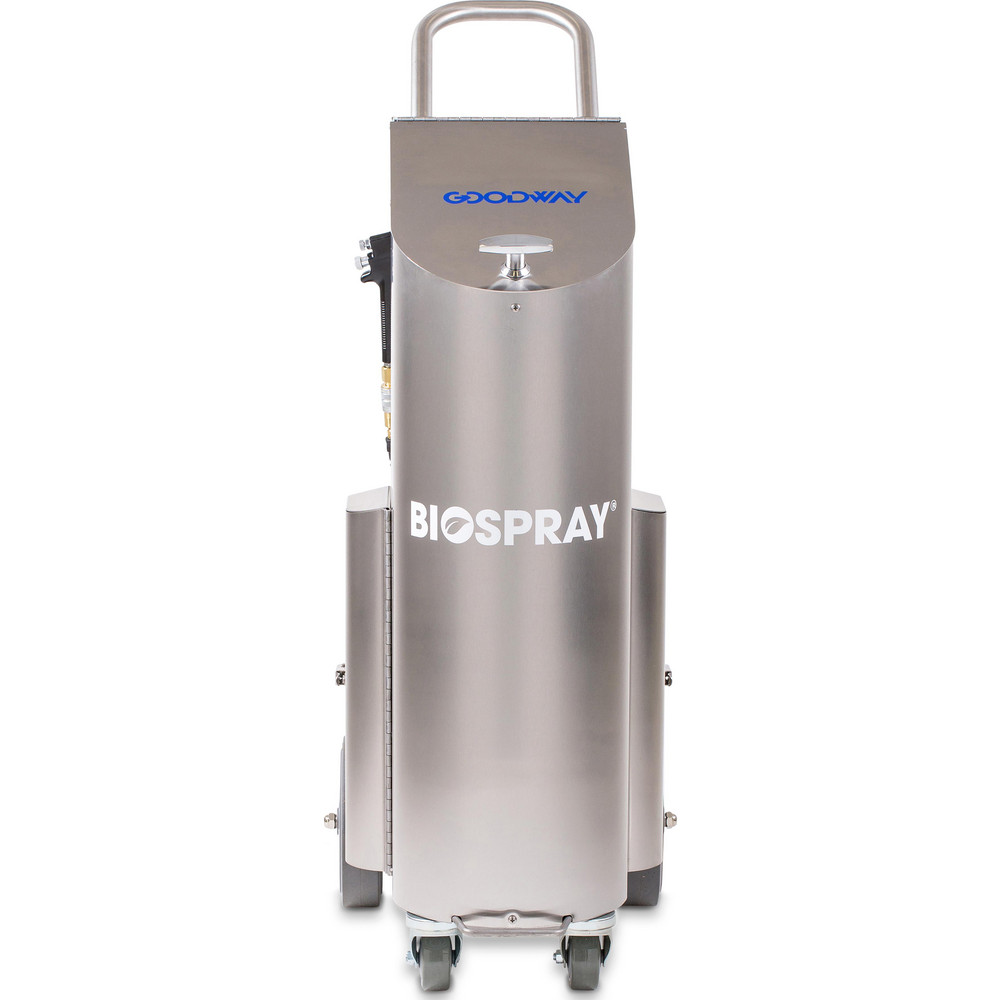 Garsite Electrostatic Sanitizing Equipment: For Use With: EPA List N: Registered Disinfectants; Material: Plastic, Metal; Includes: 25' Electric Power Cord, 2.5 Gallon Storage Capacity, 6' Spray Hose, One Year (Limited) Warranty - MA-2