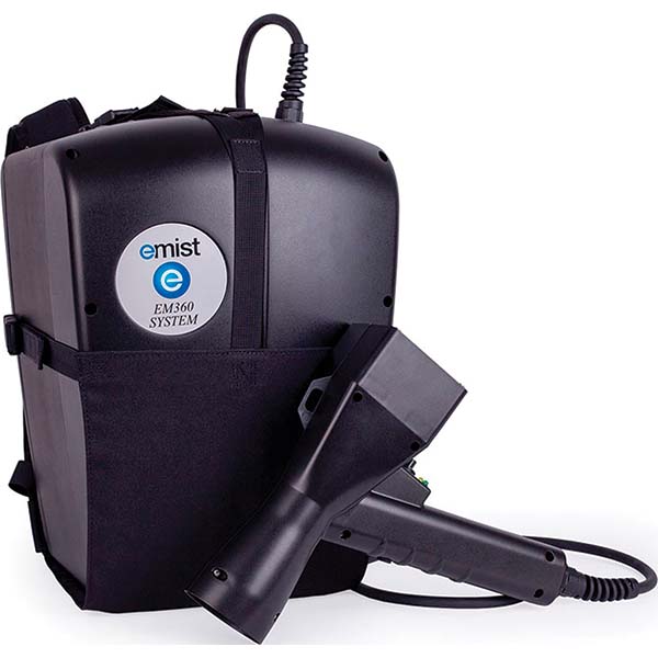 Garsite Electrostatic Sanitizing Equipment: For Use With: EPA List N: Registered Disinfectants; Material: Plastic, Metal; Includes: 25' Electric Power Cord, 2.5 Gallon Storage Capacity, 6' Spray Hose, One Year (Limited) Warranty - MA-2