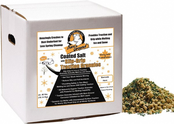 Bare Ground Solutions Ice & Snow Melter & De-Icer: Granular, 25 lb Box - BGCS-25P