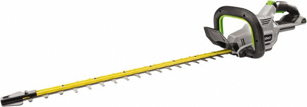 SnowJoe Hedge Trimmer: Battery Power, Double-Sided Blade, 22" Cutting Width - 24V-HT22-LTE