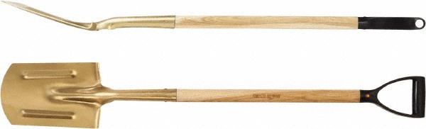 Ampco 11" High Round Aluminum Bronze Spade - 7732