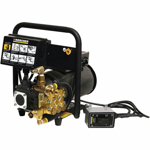Karcher Pressure Washer: 1,400 psi, 1.8 GPM, Electric & Gas, Cold Water - 1.107-088.0