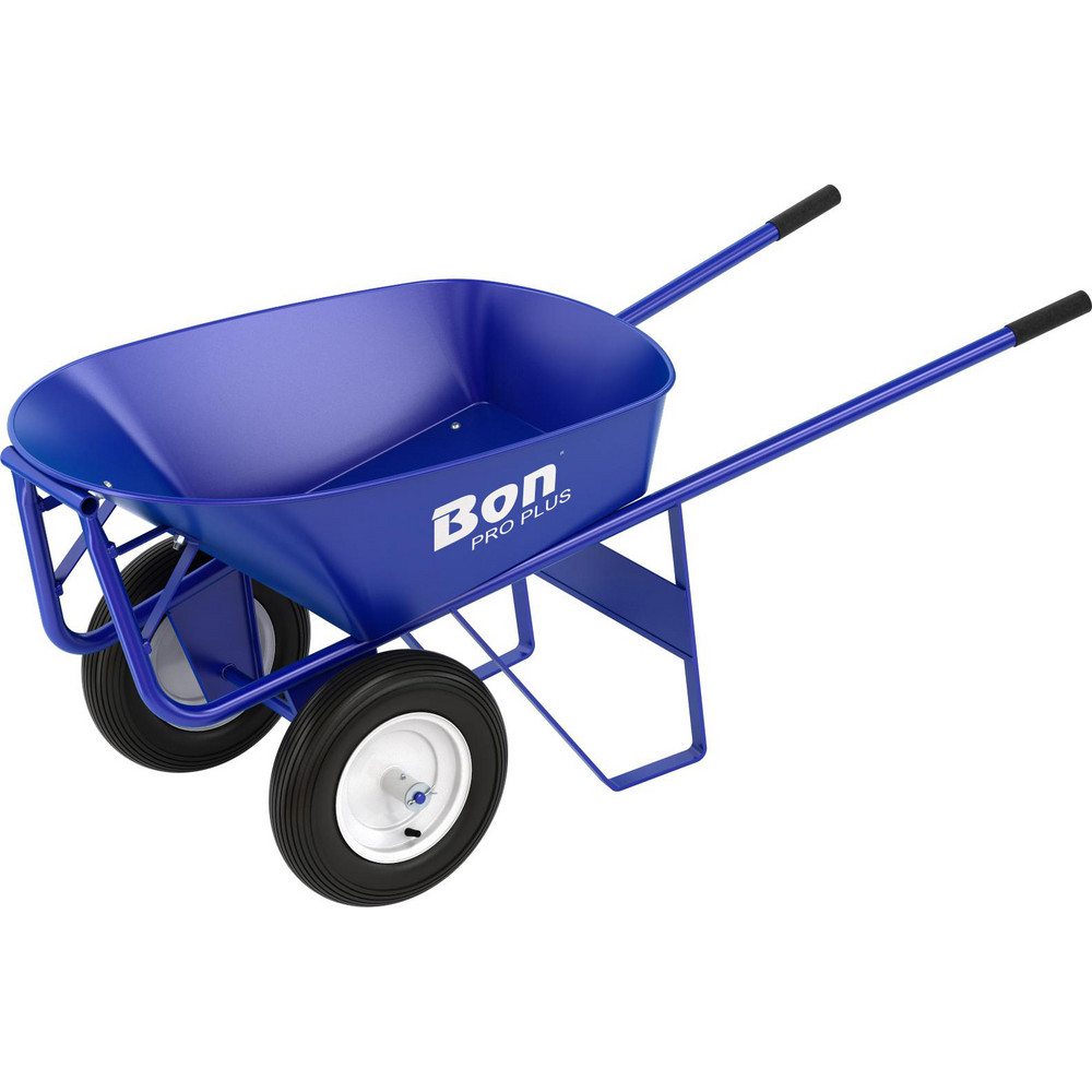 SEYMOUR-MIDWEST Wheelbarrow: 500 lb Capacity, 15" Flat-Free Wheel Wheel - 85733