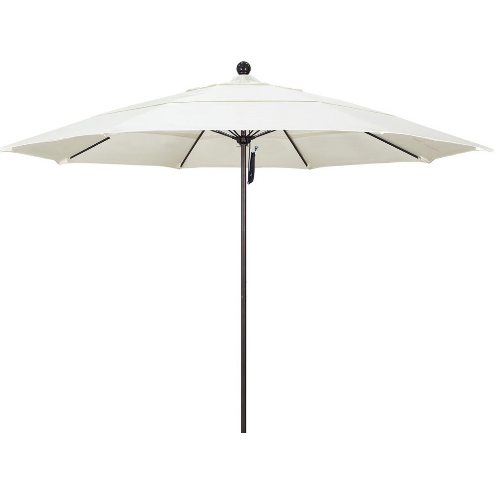 California Umbrella Patio Umbrella: 132" Dia, 8.917' High, Pacifica, Canvas, Aluminum Frame - 194061619360
