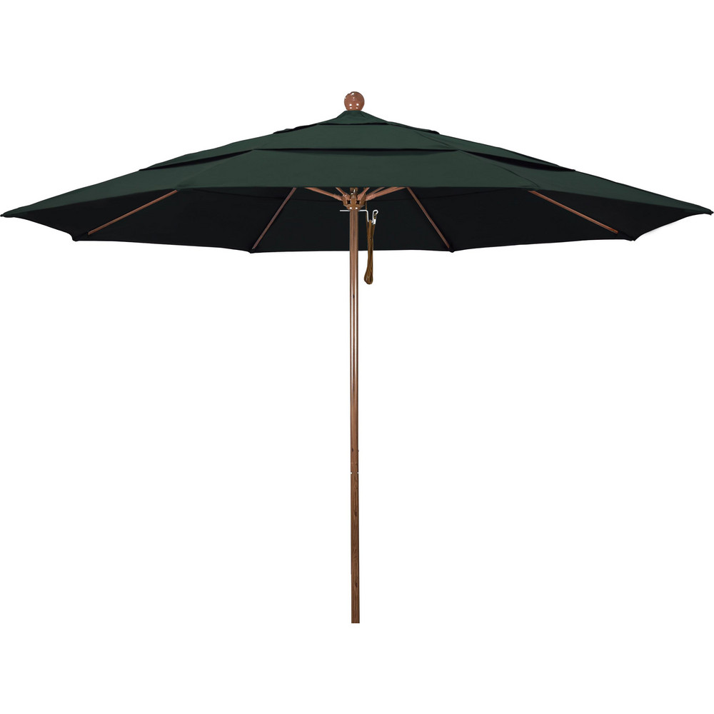 California Umbrella Patio Umbrella: 132" Dia, 8.917' High, Pacifica, Canvas, Aluminum Frame - 194061619360