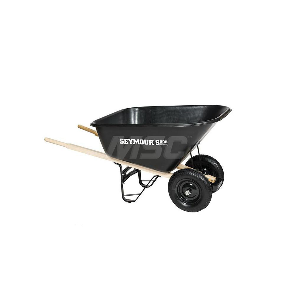 SEYMOUR-MIDWEST 10 Cu Ft Capacity Wheelbarrow with 8" Pneumatic Wheel - 85765