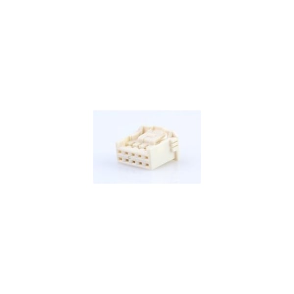 Molex 2.0 W/B Dual Grid Rcpt Hsg 10Ckt Beige - 501646-1000