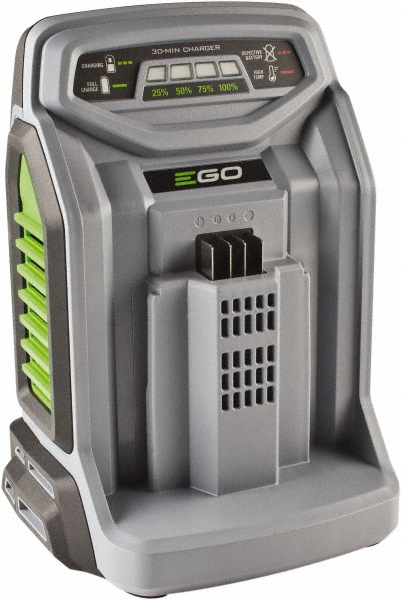 EGO Power Equipment 6-3/4" Long x 8-1/4" Wide x 11" High Metal & Plastic Battery Charger - CH5500