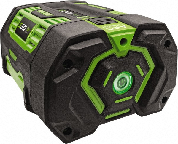 EGO Power Equipment 6-3/4" Long x 8-1/4" Wide x 11" High Metal & Plastic Battery Charger - CH5500