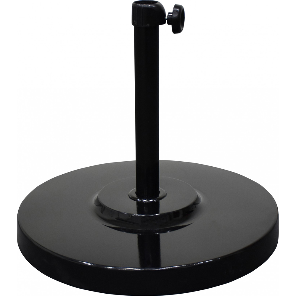 California Umbrella Patio Furniture Parts & Accessories: Umbrella Base, Black - 194061358924