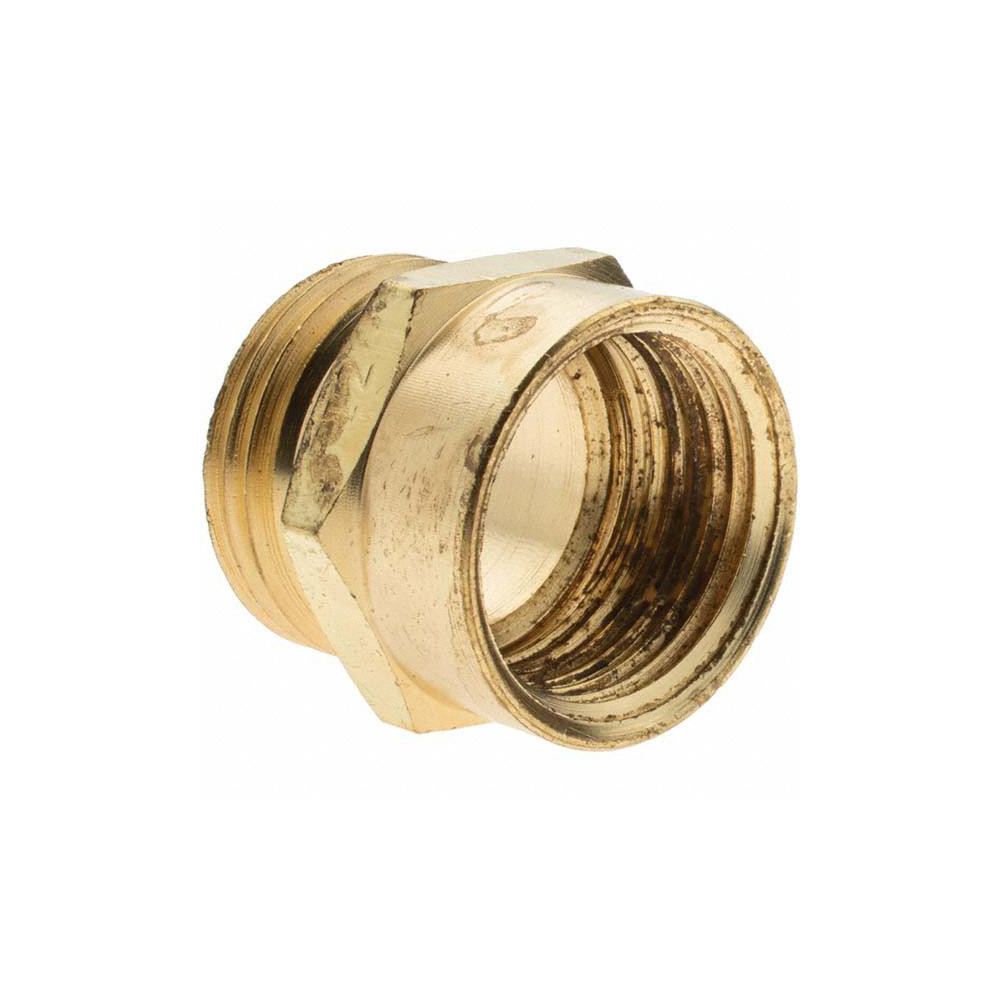Value Collection Garden Hose Adapter: Male Hose to Female Pipe, 3/4 x 3/4", Brass - 12332
