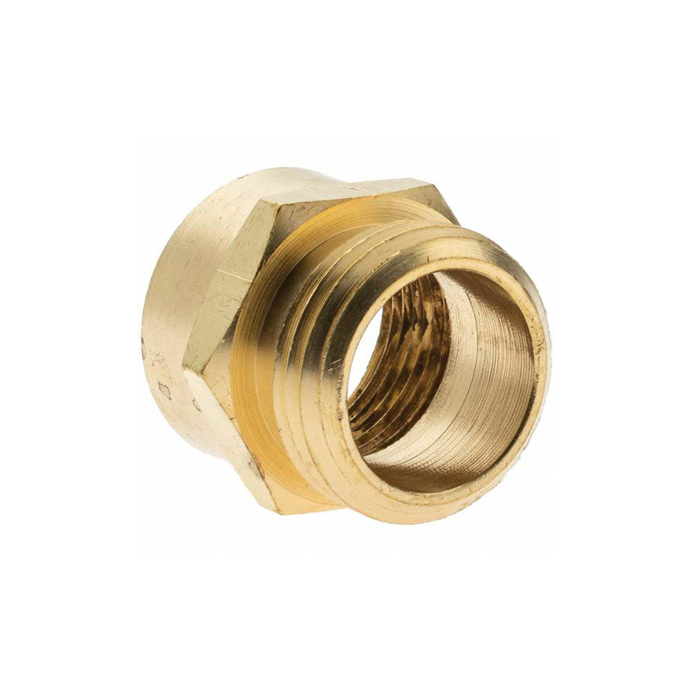 Value Collection Garden Hose Adapter: Male Hose to Female Pipe, 3/4 x 3/4", Brass - 12332