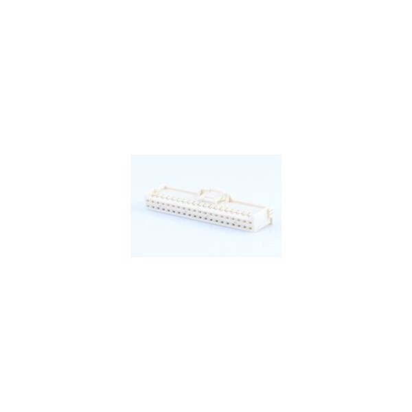 Molex 2.0 W/B Dual Grid Rcpt Hsg 40Ckt Beige - 501646-4000