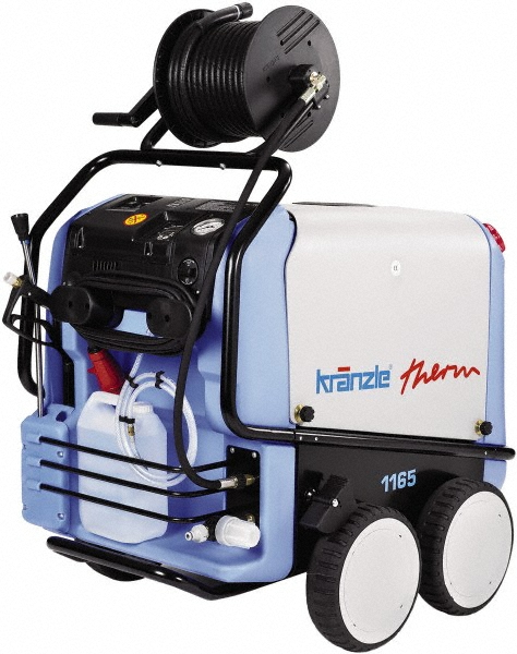 Kranzle Pressure Washer: 5 GPM, Electric, Hot Water - 9800444