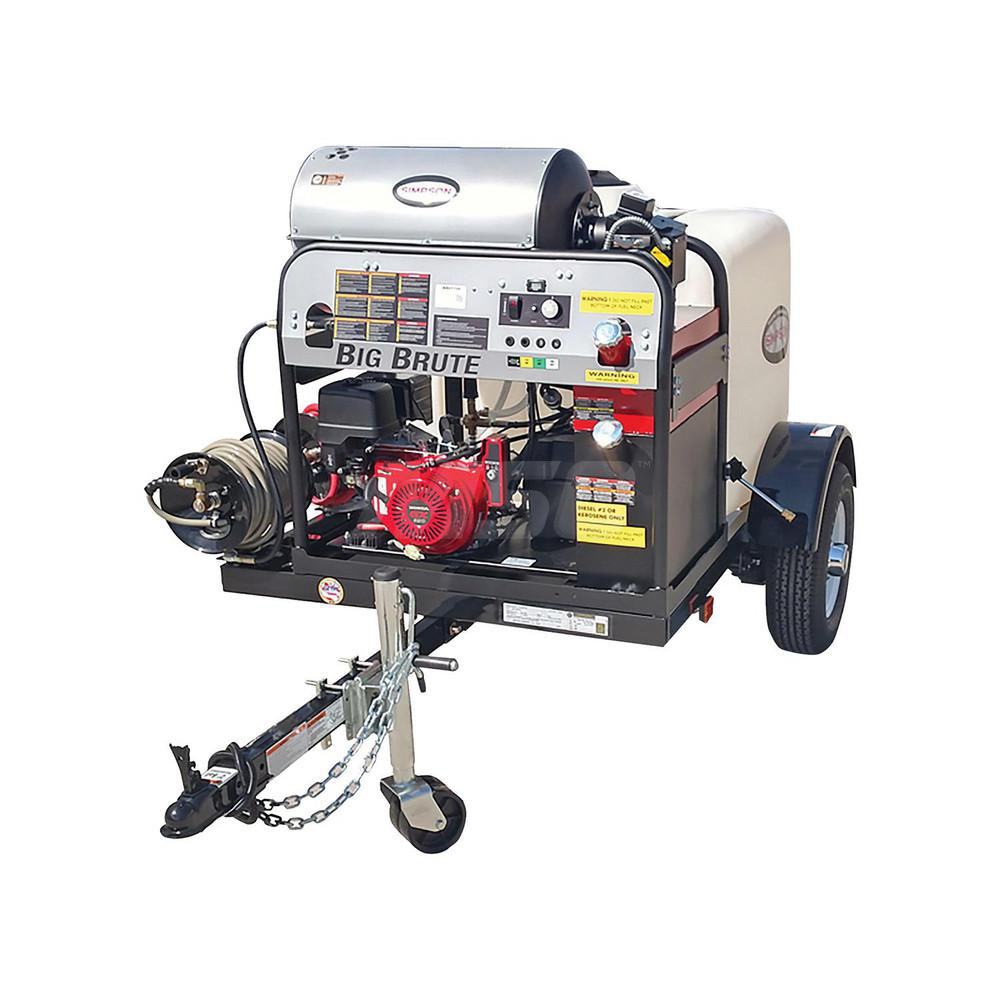 CAM Spray Pressure Washer: 4 GPM, Diesel, Hot Water - P00387-3040QD