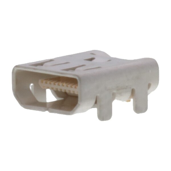 Molex .4mm MicroHDMI TH Rcpt T&R .38AuLF 19Ckt - 46765-1301
