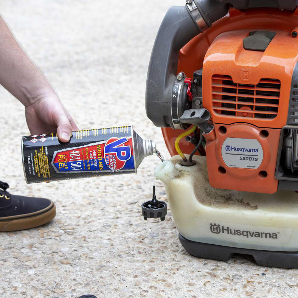 VP Racing Fuels Outdoor Power Equipment Fuel: Multi-Mix 40:1/50:4, 2 Cycle, No, 94 - 6815