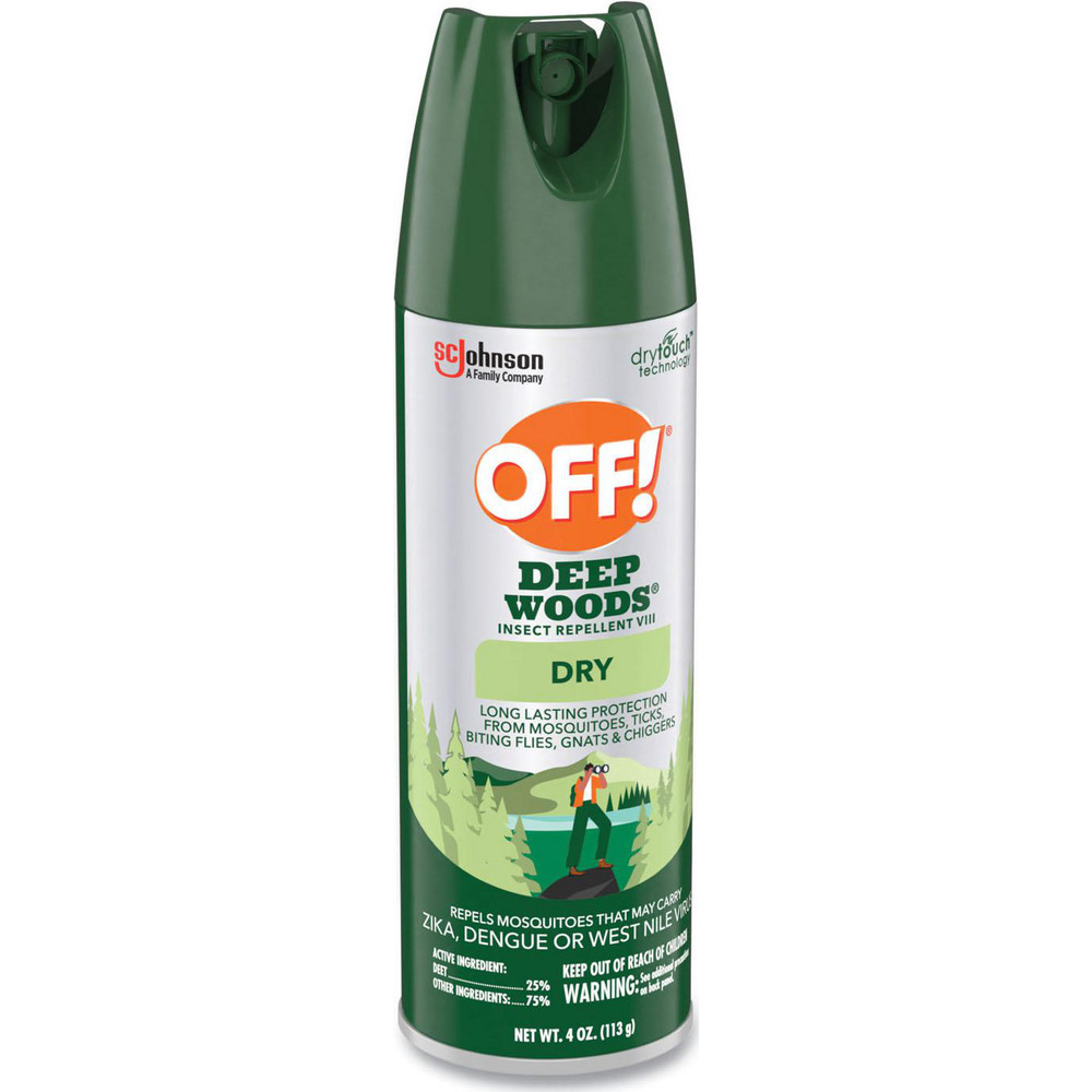 OFF!® Pack of (12) 4 oz Cans 25% DEET Aerosol Spray - SJN315652