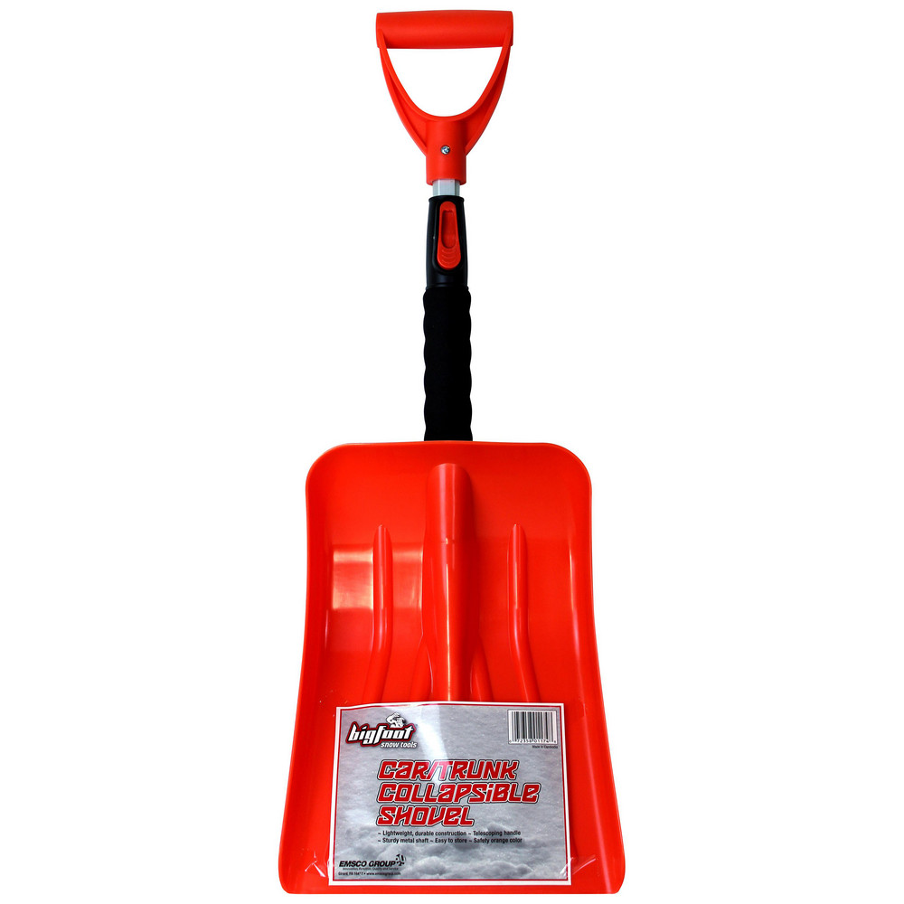 PRO-SOURCE Snow Shovels & Ice Scrapers: Snow Shovel, No, D-Grip, Poly - 389808PRO
