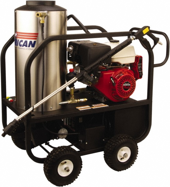 PRO-SOURCE Pressure Washer: 3000 psi, 4.0 GPM, Hot Water, Gas Power - DH435MB