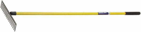 SEYMOUR-MIDWEST Stone Rake with 62" Straight Wood Handle - 63126