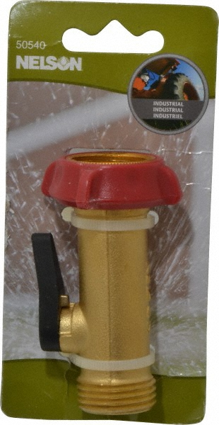 Green Leaf Garden Hose Adapter: Female Hose to Barb, 3/4" FGHT, Nylon - B 3458 W