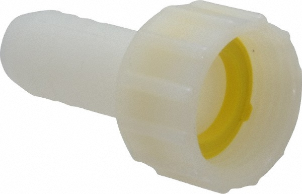 Green Leaf Garden Hose Adapter: Female Hose to Barb, 3/4" FGHT, Nylon - B 3458 W