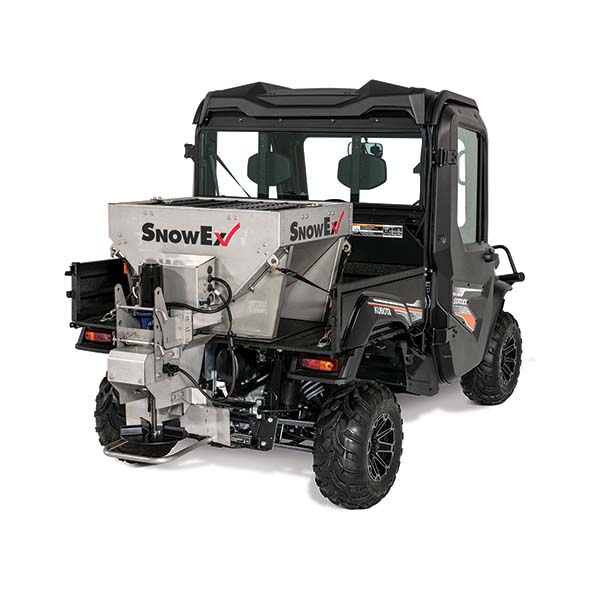 Trynex SNOWEX Tailgate Spreader: Vehicle Battery-Powered, Compatible with Tractor, Drop, 14 cu ft Capacity - SD-1400