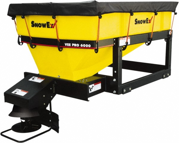 Trynex SNOWEX Tailgate Spreader: Vehicle Battery-Powered, Compatible with Tractor, Drop, 14 cu ft Capacity - SD-1400