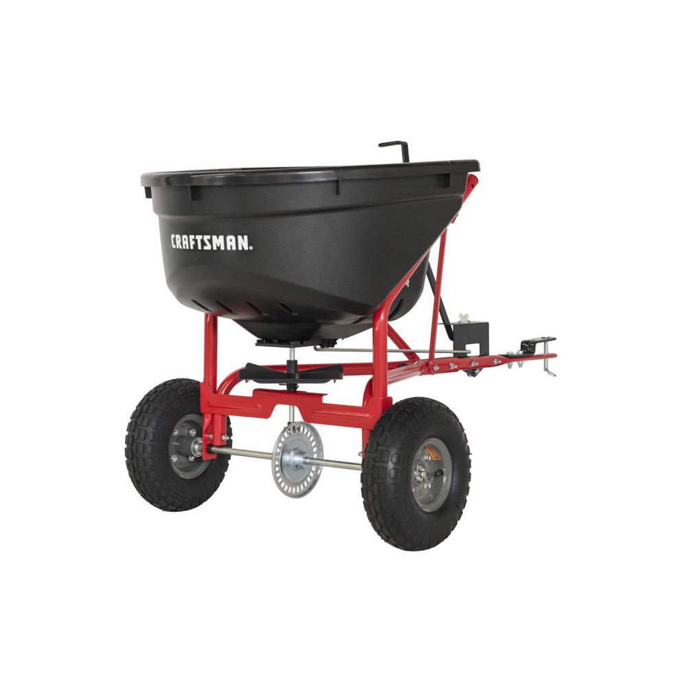 Craftsman Landscape Spreaders: Tow-Behind, None, Pneumatic - CMXGZBF7124322