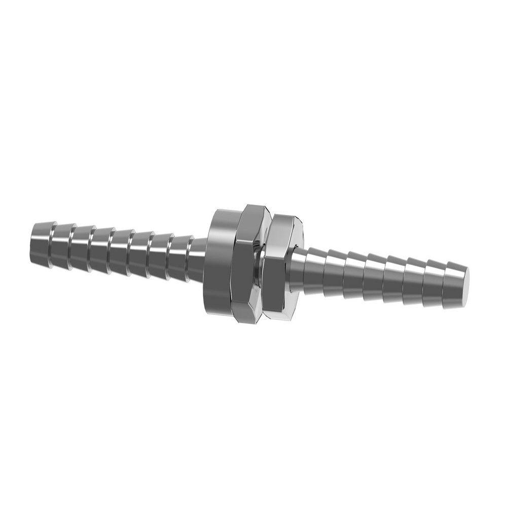 Dixon Valve & Coupling Garden Hose Fitting: 1" Hose, Long Shank Male/Female Set, 1" NH, Brass - MSC5951616K