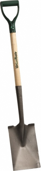 UnionTools 12" High x 7-1/4" Wide Square Steel Spade - 46173
