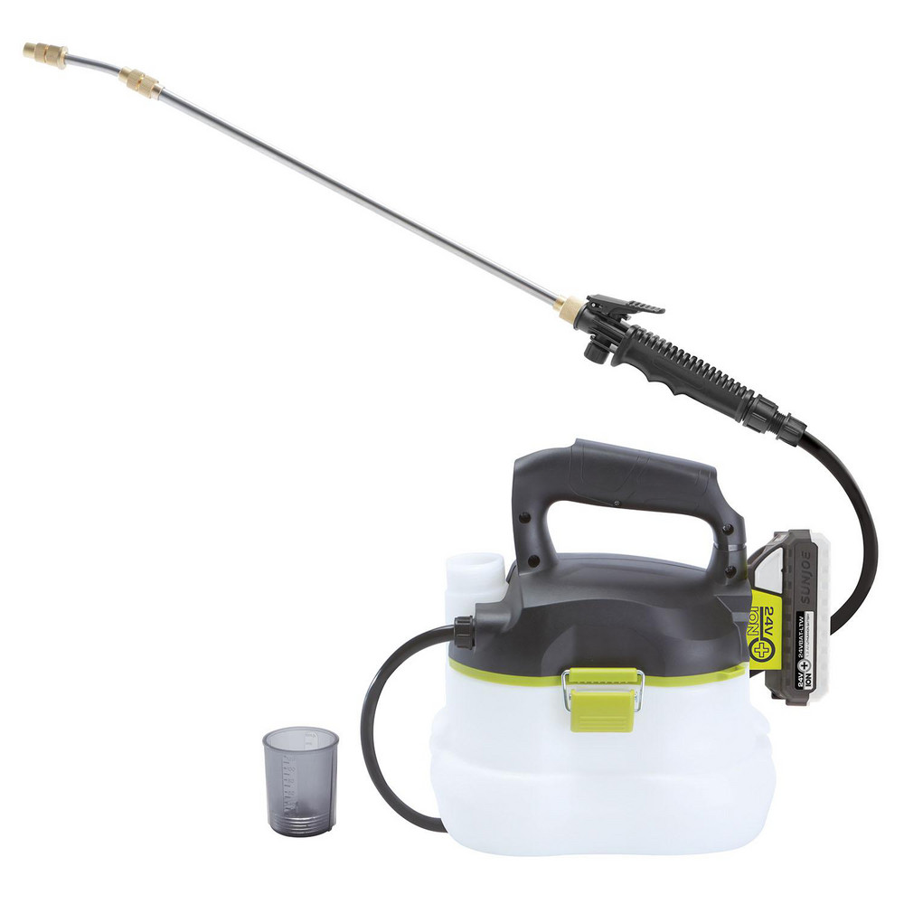 SnowJoe Garden Sprayers: Sprayer Type: Handheld; Tank Material: Polypropylene; Volume Capacity: 1 cu in; Spray Pattern: Flat, Mist, Stream - SJ-APS-1G
