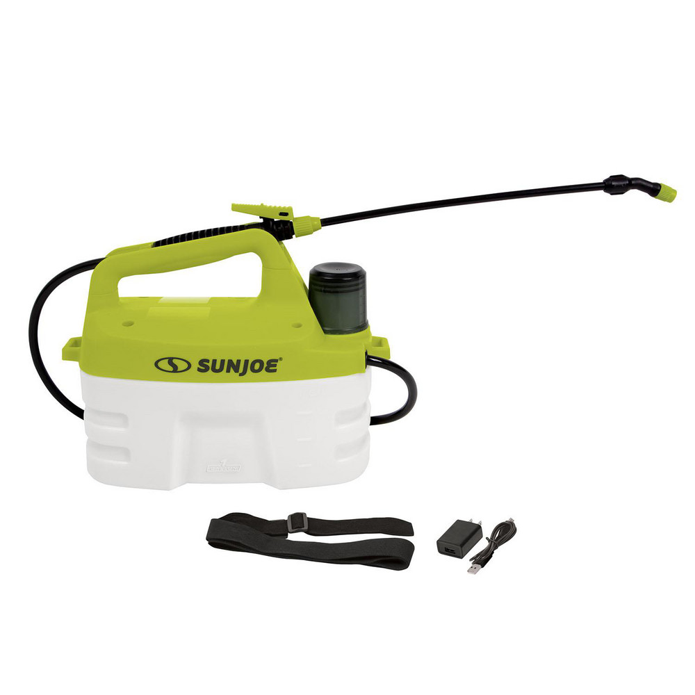 SnowJoe Garden Sprayers: Sprayer Type: Handheld; Tank Material: Polypropylene; Volume Capacity: 1 cu in; Spray Pattern: Flat, Mist, Stream - SJ-APS-1G