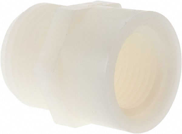 Green Leaf Garden Hose Coupler: 0.5" Hose, Female Hose to Female Hose & Female Hose to Female Pipe, FPT, Nylon - J 3412