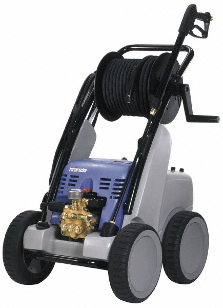 Kranzle Pressure Washer: 3.3 GPM, Electric, Hot Water - 9800245