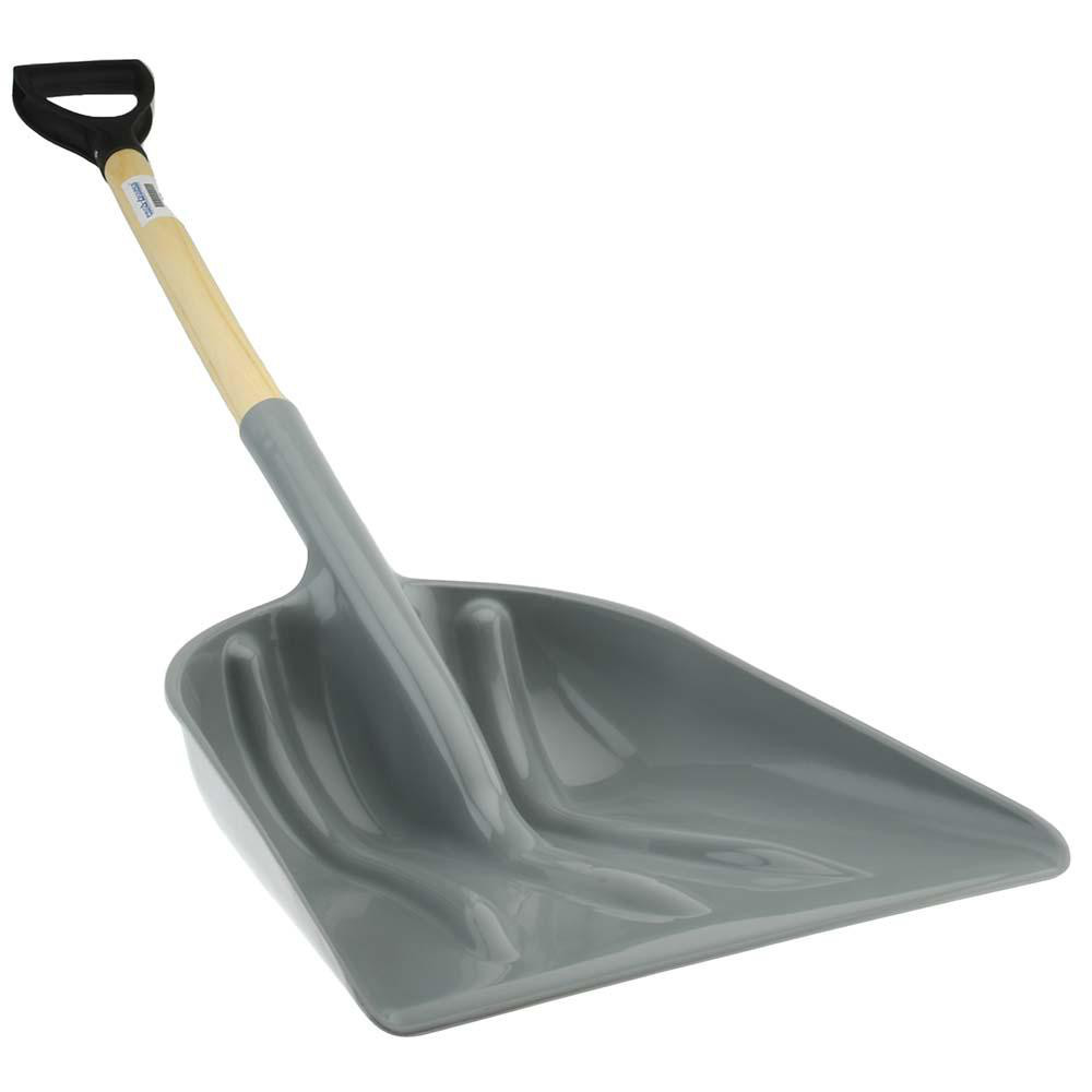 Ames True Temper 18-1/2" High, Square Aluminum Scoop - 2681200