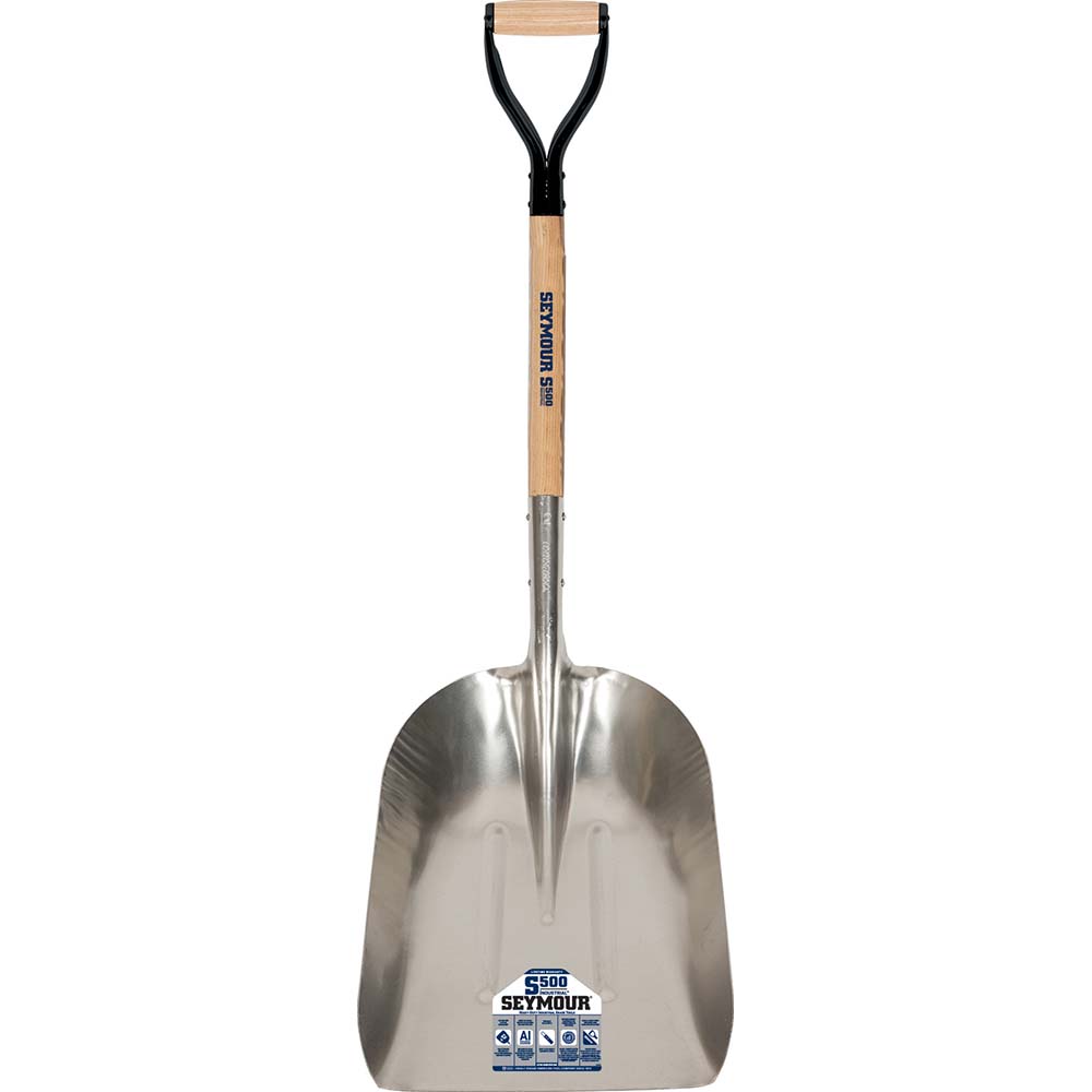 Ames True Temper 18-1/2" High, Square Aluminum Scoop - 2681200