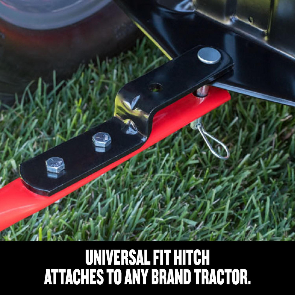 Craftsman Landscape Spreaders: Tow-Behind, None, Pneumatic - CMXGZBF7124571