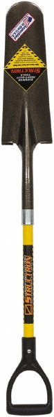 SEYMOUR-MIDWEST 16" High x 5-1/2" Wide Round Steel Spade - 49559