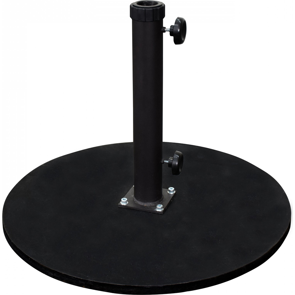 California Umbrella Patio Furniture Parts & Accessories: Umbrella Base, Black - 194061358948
