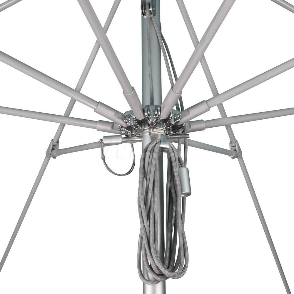 California Umbrella Patio Umbrella: 108" Dia, 9' High, Solution Dyed Acrylic, Antique Beige, Aluminum & Fiberglass Frame - 194061358733