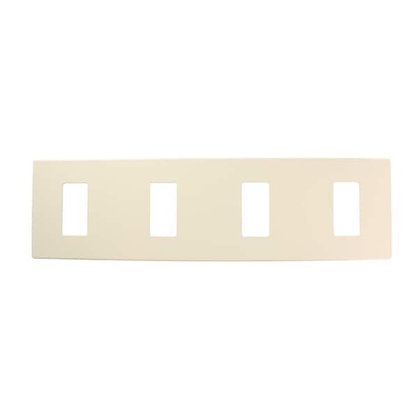 Leviton Dimmer Switch Renii Plate-0N4Wfin-Lta - AWP0F-4T