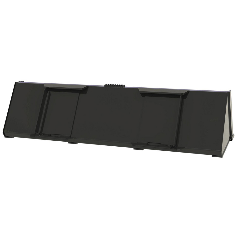 Vestil Heavy Duty Low Profile Skid Steer Bucket Attachment - EA-SKSB-72-LPX
